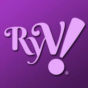 Purple image with large letters: RYV! 